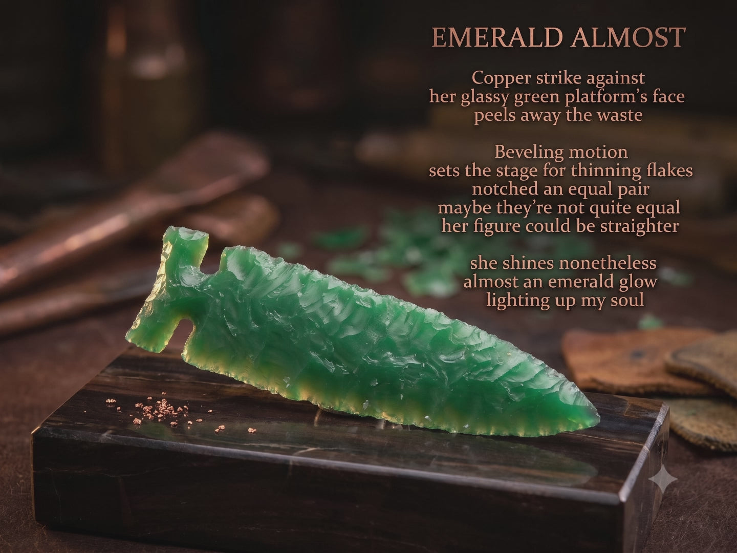 Emerald Almost - Digital Track & Poem