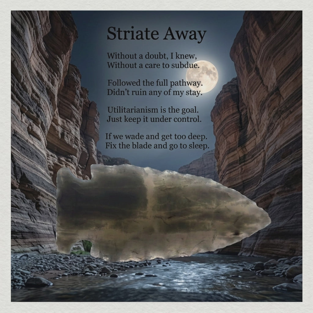 Story in Novaculite: Striate Away