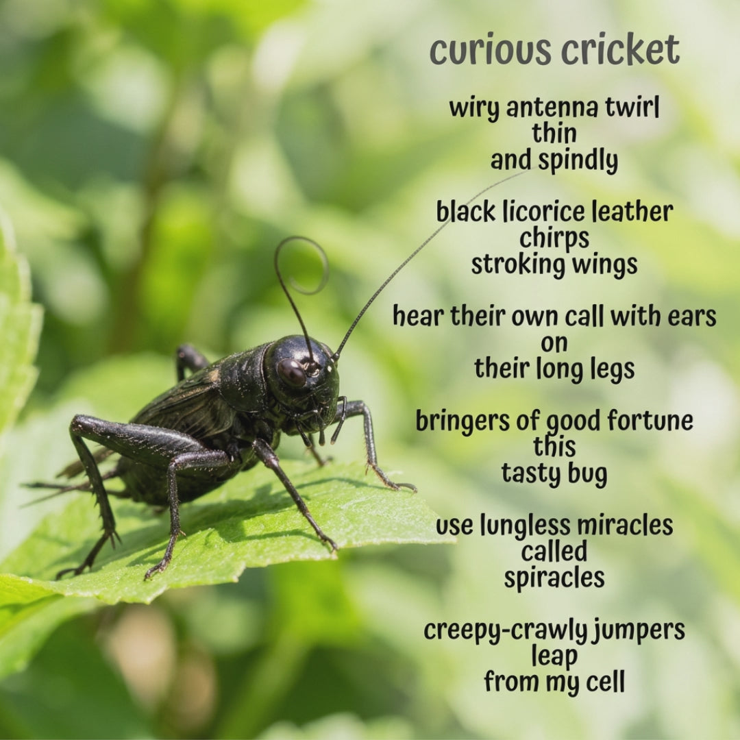 Curious Cricket - Digital Track & Poem