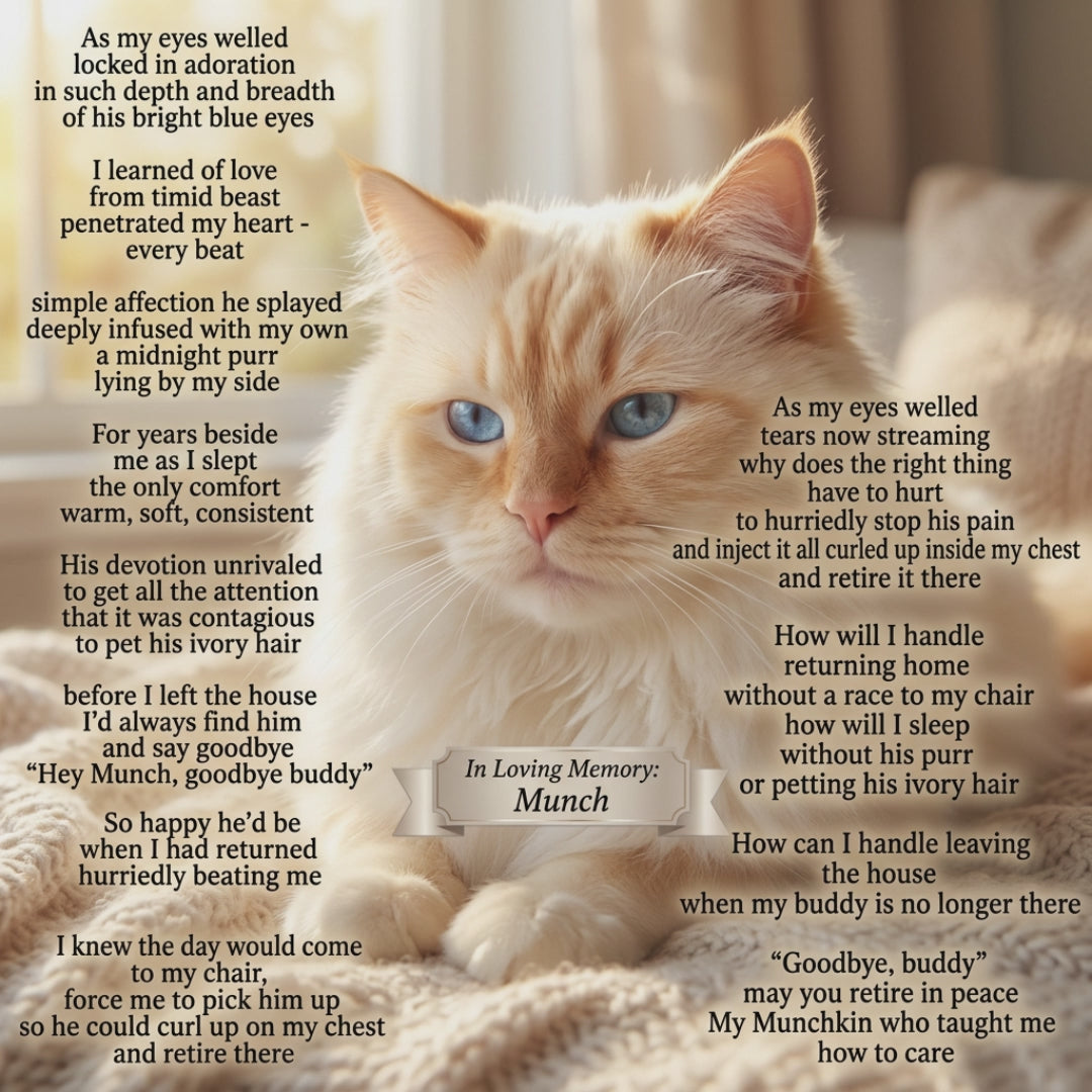 So he may take his final rest - Digital Track & Poem