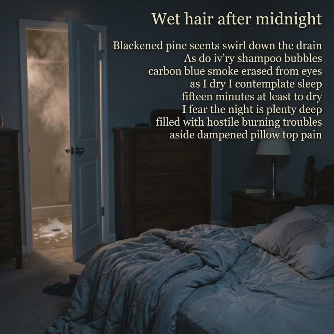 Wet Hair After Midnight - Digital Track & Poem