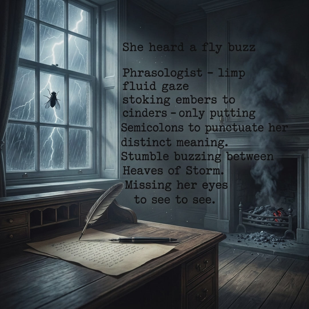 She Heard A Fly Buzz - Digital Track & Poem